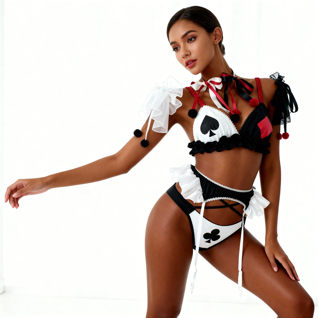 Charming deck lingerie combo by Les Secrets de Léa