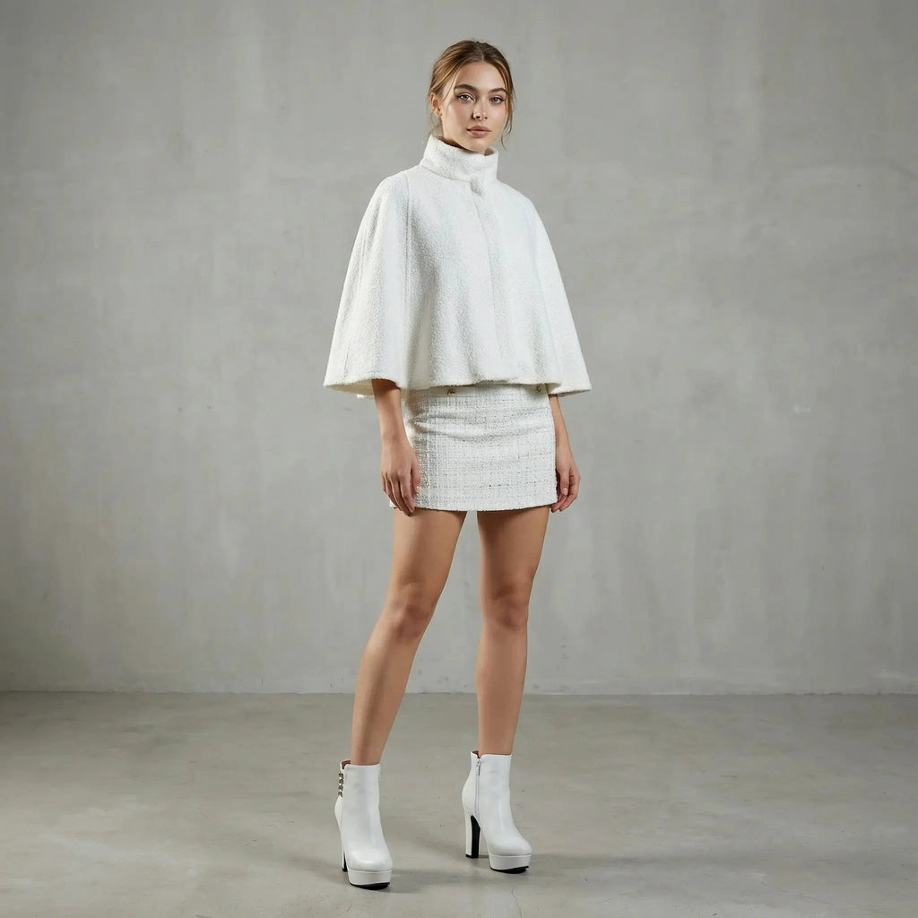 Women's Crystal Flower High Heel Zip Ankle Boots for Winter