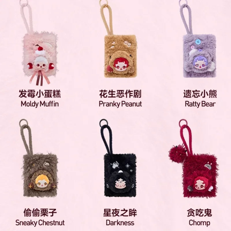 POP MART SkullPanda Mini Bag Blind Box Plush Brown