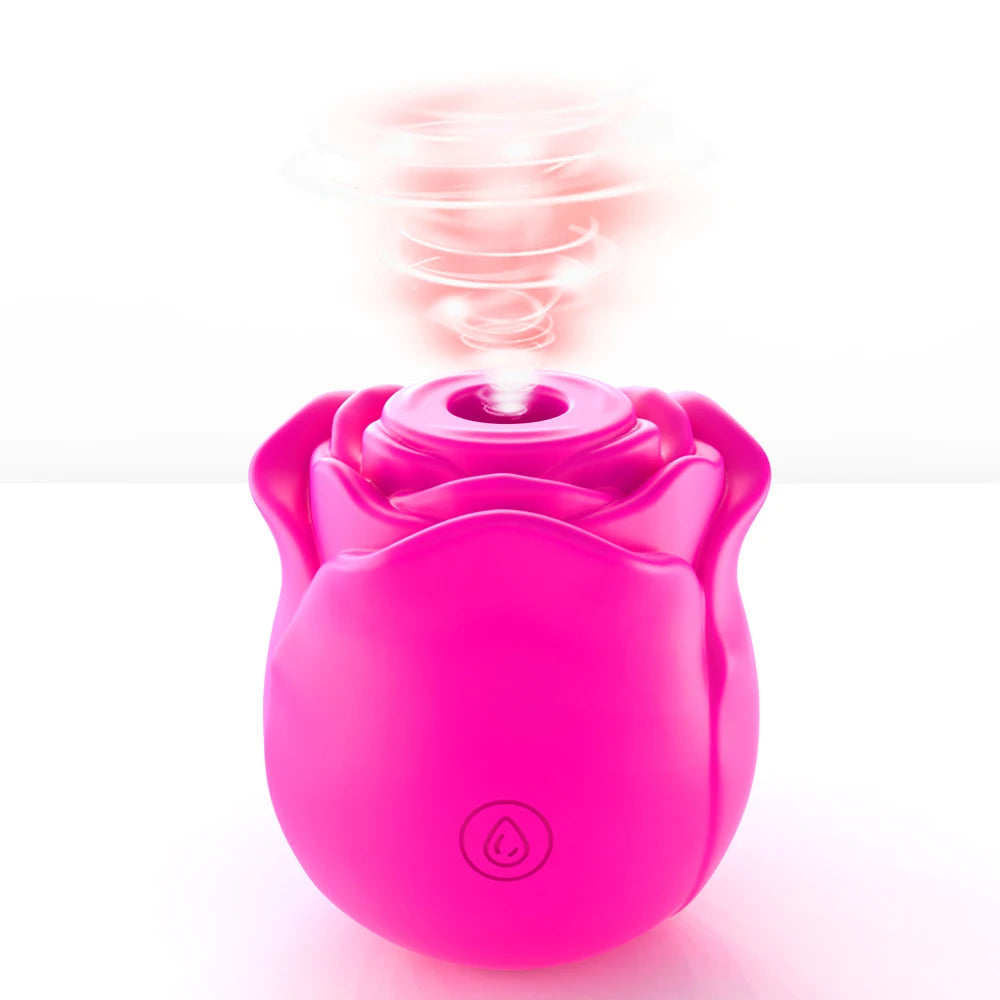 Stimulateur Clitoridien Rose 2 En 1 Succion Et Pulsation Puissante En Silicone Médical Compact Et Élégant by LSDLBoutique