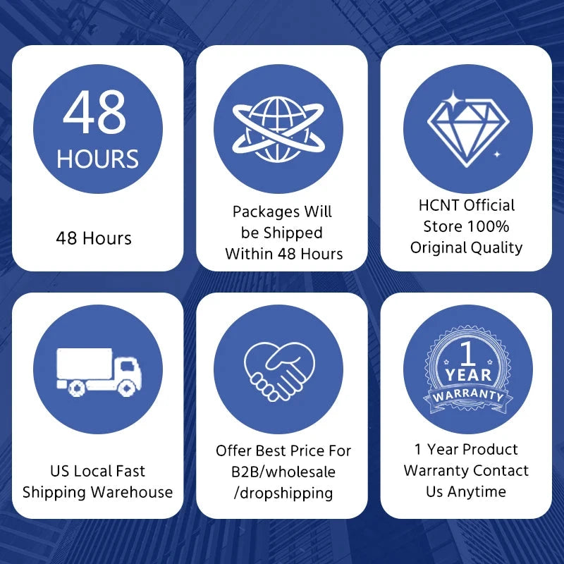 HCNT Pot Lévitant Magnétique Rotatif Noir Géométrique