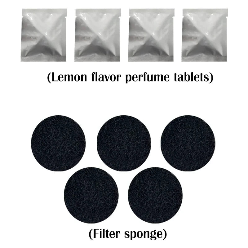 Cendrier Purificateur d'Air USB pour Maison et Bureau