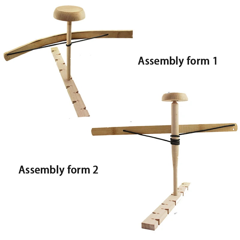 Kit Démarreur De Feu À Archet Bois Naturel Pour Bushcraft Et Survie Manuel Friction Haute Qualité Durable by LSDLBoutique