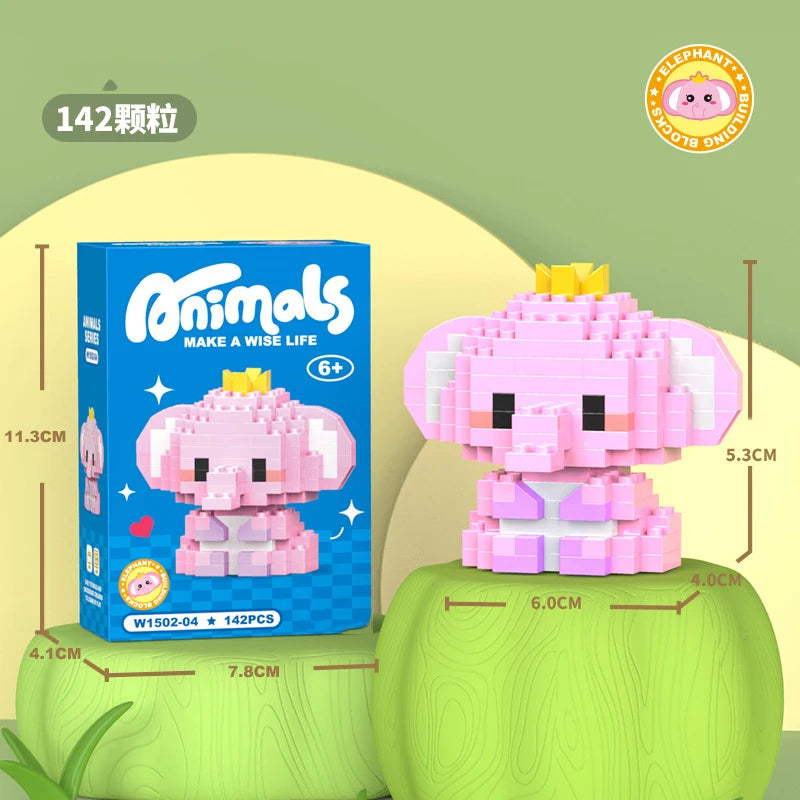 Ensemble De Briques Animaux Micro Blocs De Construction Pour Enfants Adultes Décoration Jouets Compatibles Lego ABS by LSDLBoutique.ch