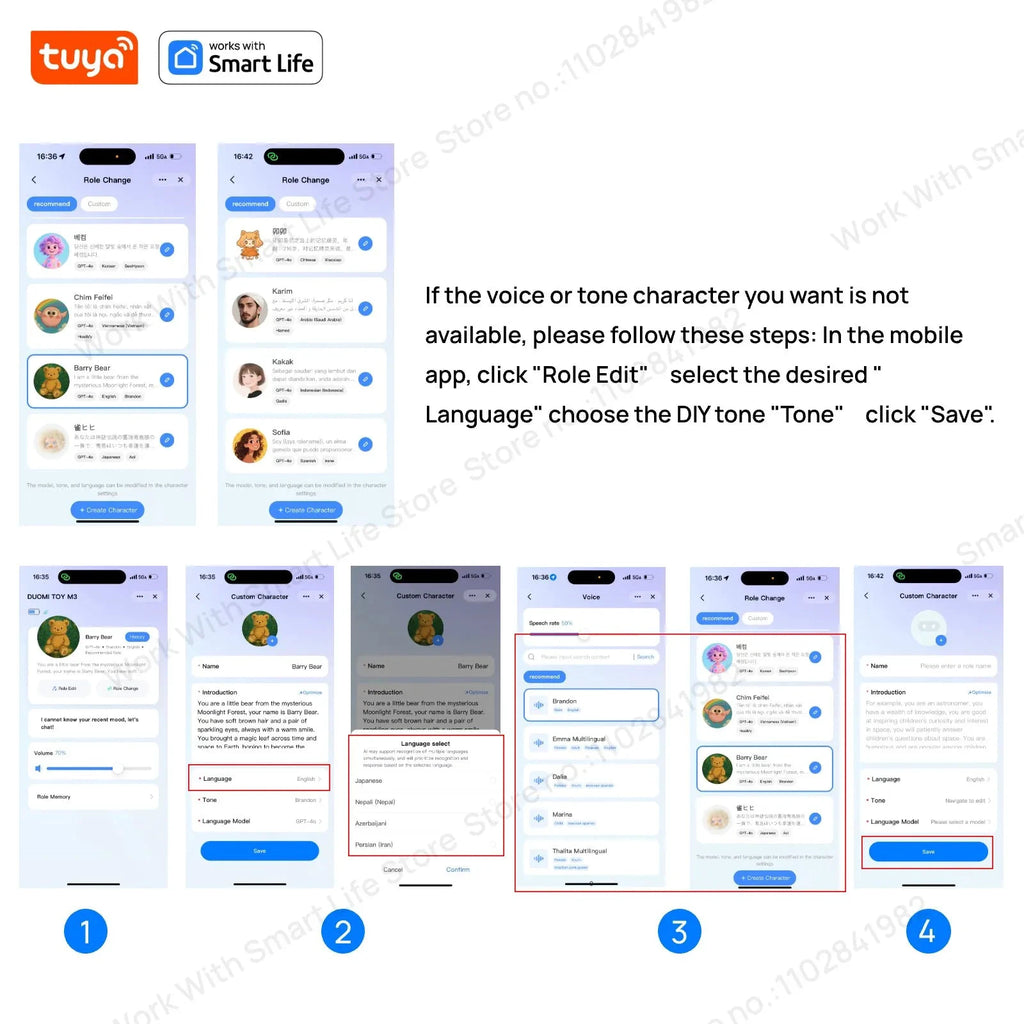 BOBO Gris Robot Peluche AI Yeux LED Commande Vocale USB