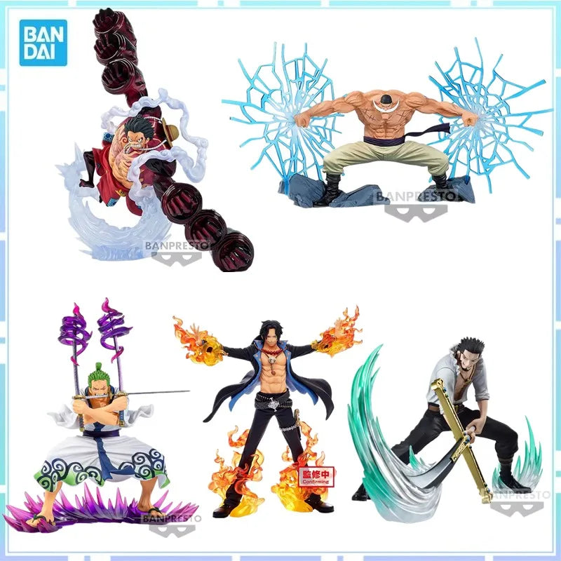 Bandai Banpresto Figurines One Piece DXF Special Luffy Zoro Mihawk