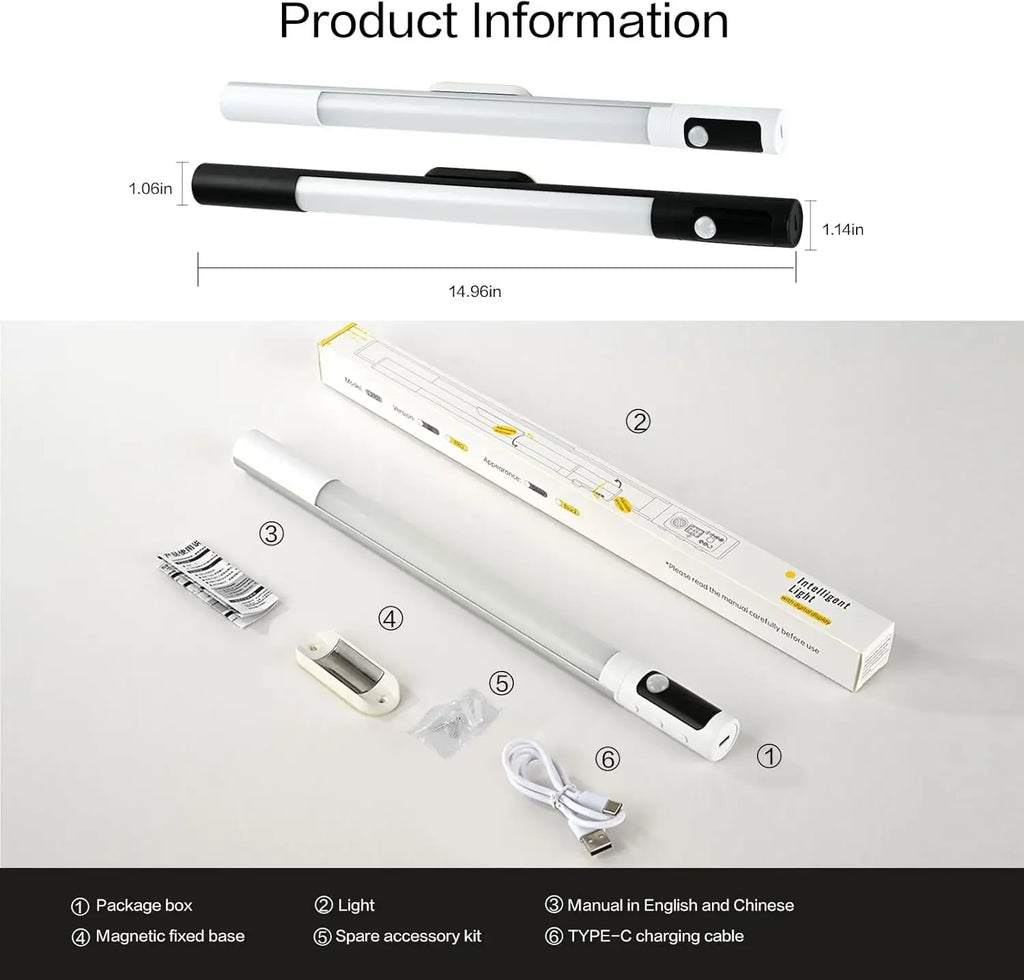 Xiaomi Veilleuse LED Sans Fil Capteur Mouvement 2000mAh
