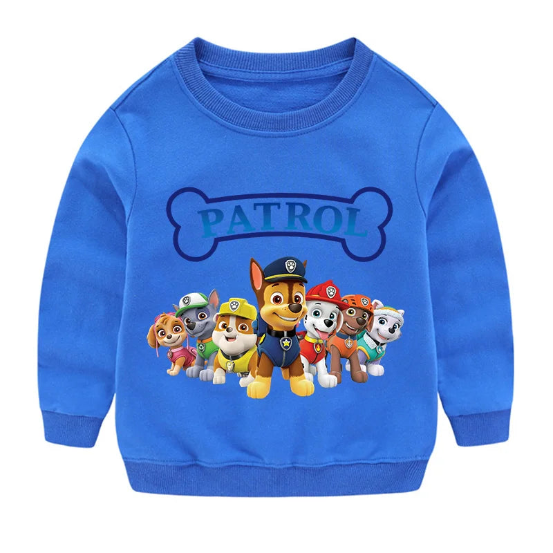 Sweat-shirt à capuche pour Sport, mignon, Paw Patrol, décontracté, dessin animé Paw Patrol, Patchwork, pull, automne, vêtements de Sport, cadeaux d'anniversaire, 2024 by LSDLBoutique.ch