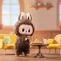 POP MART The Monsters Labubu Macaron Brown Vinyl Figure