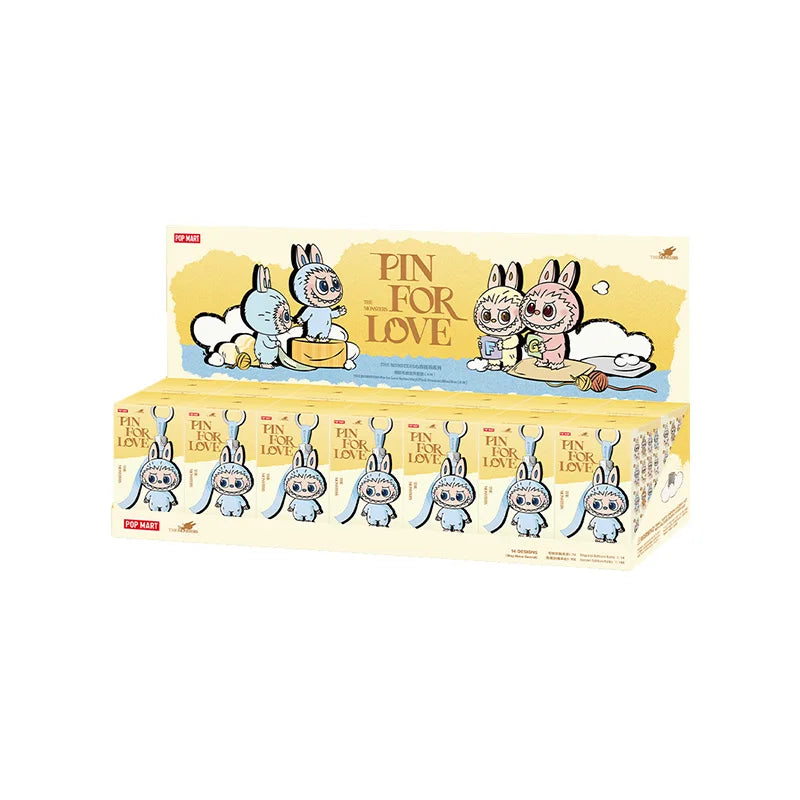 Pop Mart Monstres Broche PVC Multicolore Kawaii Collection Boîte Aveugle