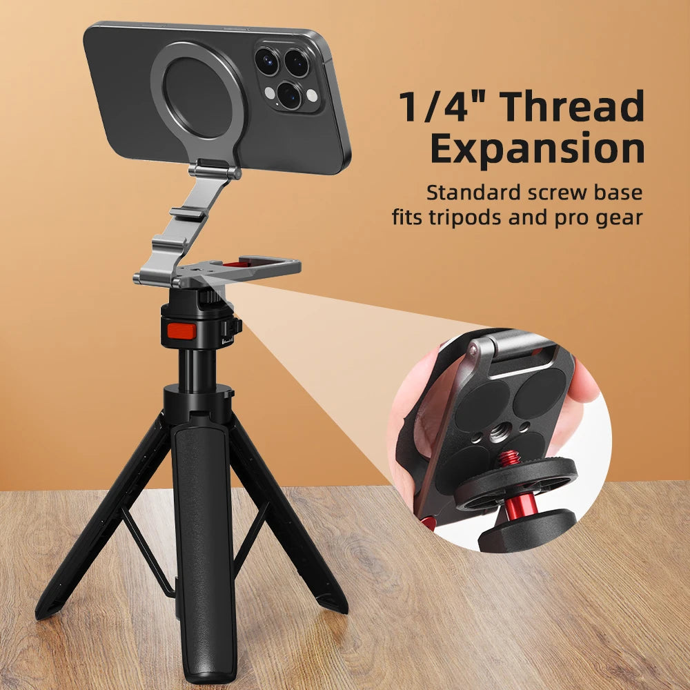 Flymile Support Téléphone Magnétique Mousqueton MagSafe Aluminium