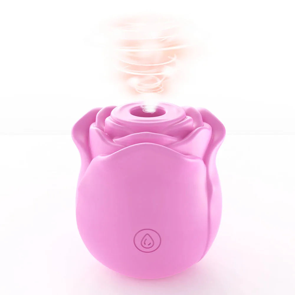 Stimulateur Clitoridien Rose 2 En 1 Succion Et Pulsation Puissante En Silicone Médical Compact Et Élégant by LSDLBoutique