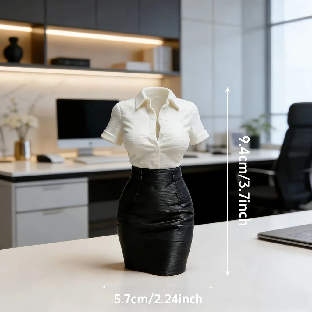 Porte-stylos créatif secrétaire — Rangement bureau impression 3D