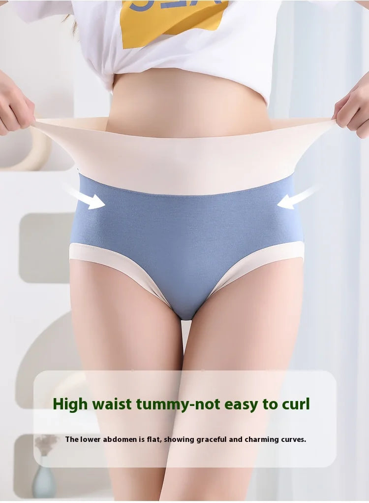 Culotte Femme Modal Taille Haute Patchwork Confort