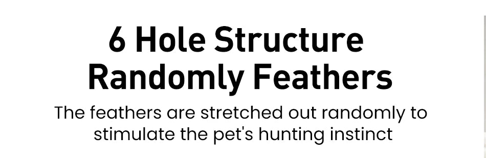 Jouet 2 En 1 Pour Chats Et Chiens Plumes Automatiques