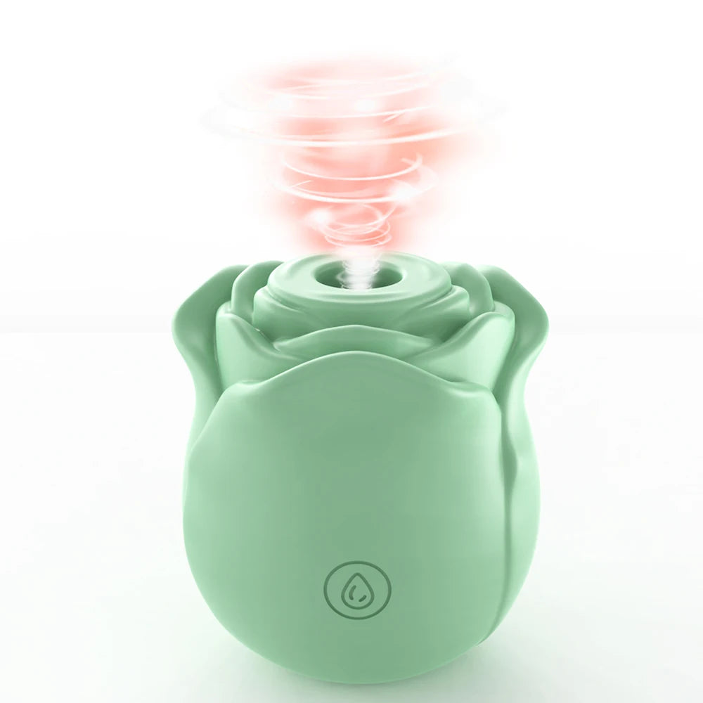 Stimulateur Clitoridien Rose 2 En 1 Succion Et Pulsation Puissante En Silicone Médical Compact Et Élégant by LSDLBoutique