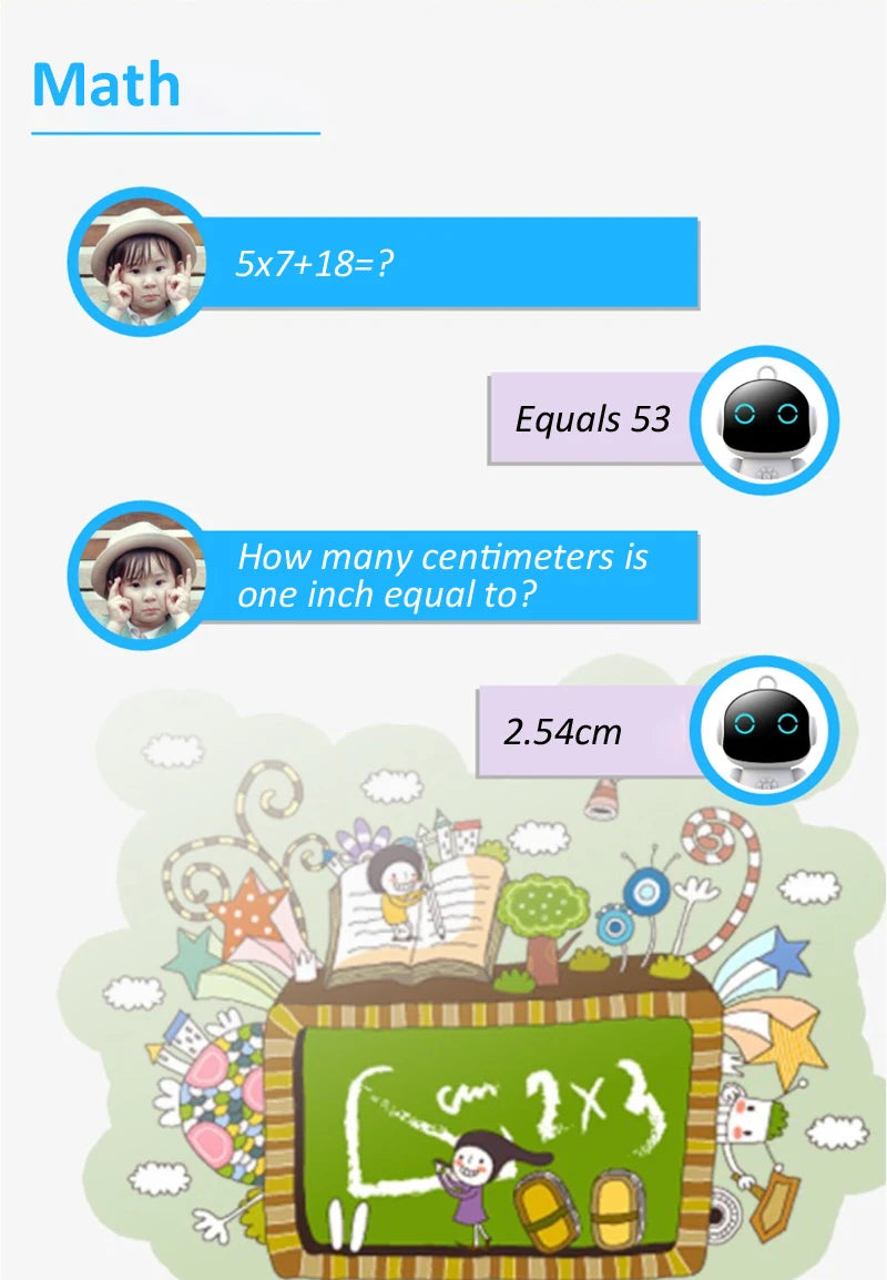 Tuya Robot Éducatif IA WiFi Reconnaissance Vocale Interactif