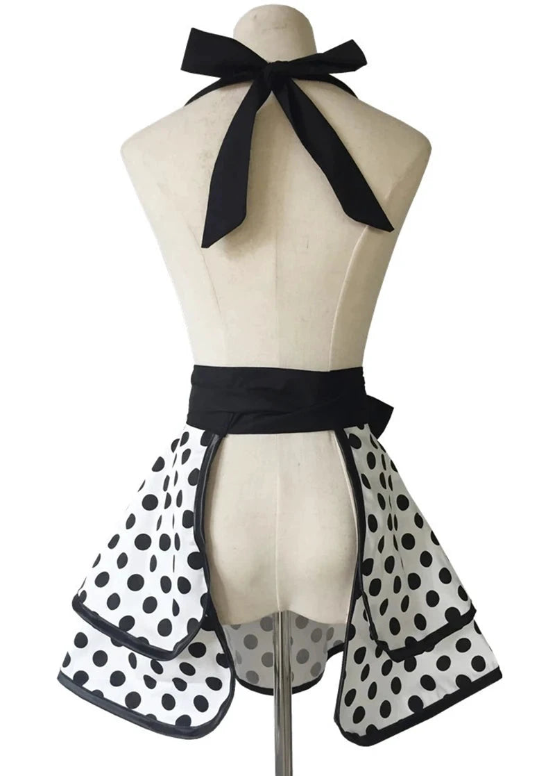 Tablier sans manches en coton