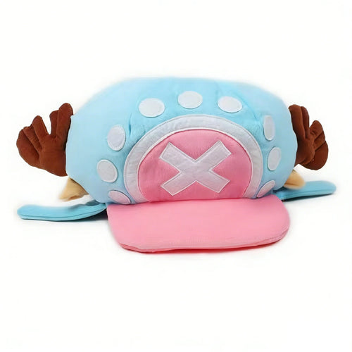 Bonnet peluche Tony Tony Chopper et Trafalgar – Casquette cosplay unisexe – Anime Cap