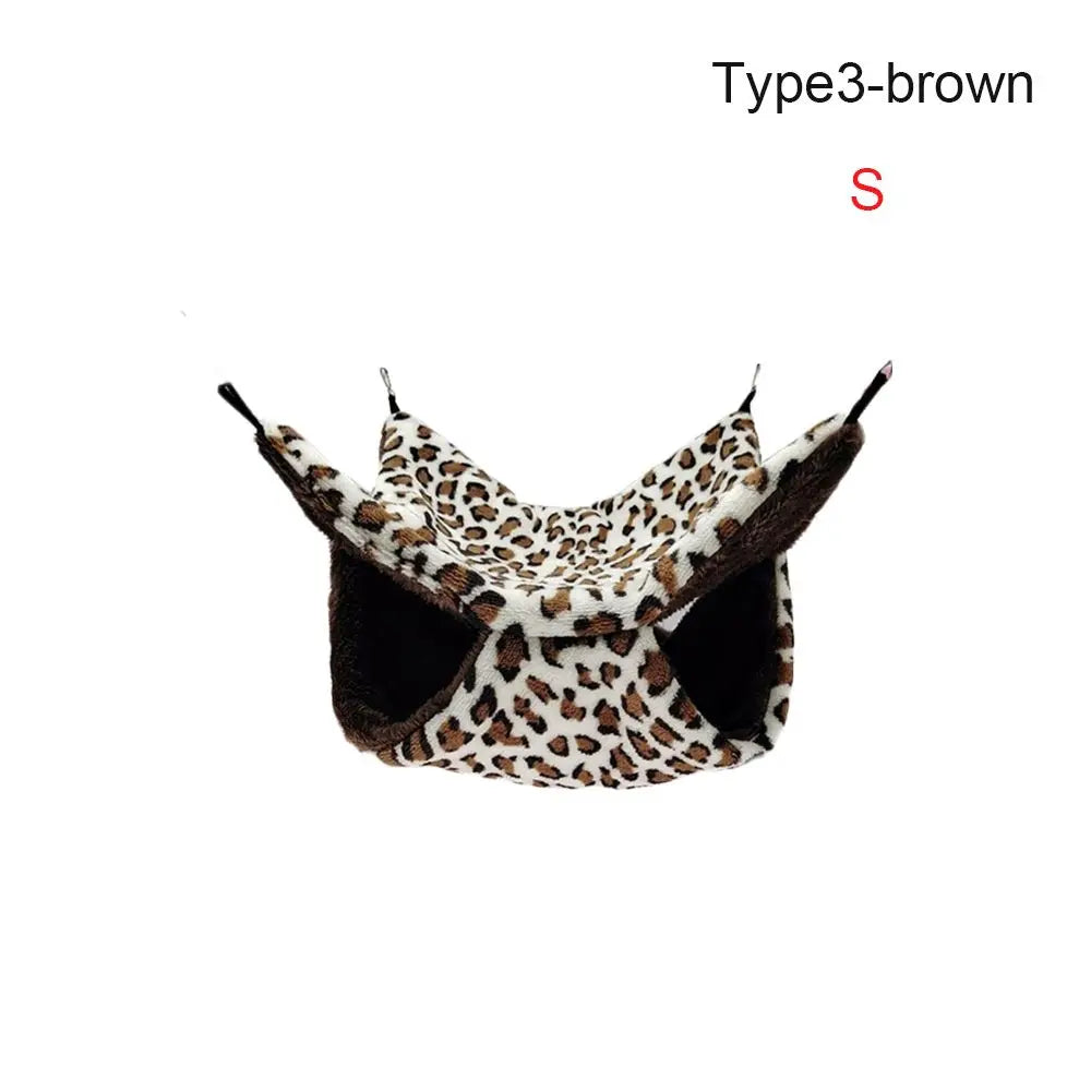 Hamac Chaud En Peluche Pour Petits Animaux Sac De Couchage Épais Double Couche Maison Pour Hamster Et Rat SLaura by LSDLBoutique.ch