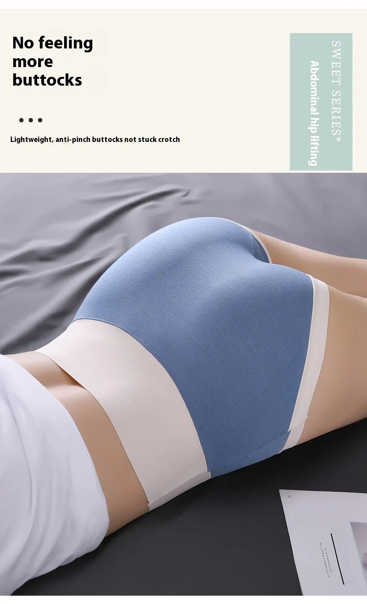 Culotte Femme Modal Taille Haute Patchwork Confort