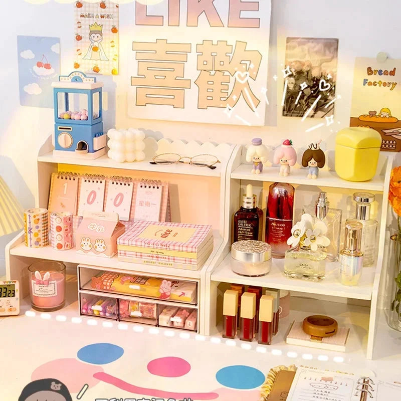 Étagère de bureau surélevée – Organiseur multi-niveaux - LSDLBoutique