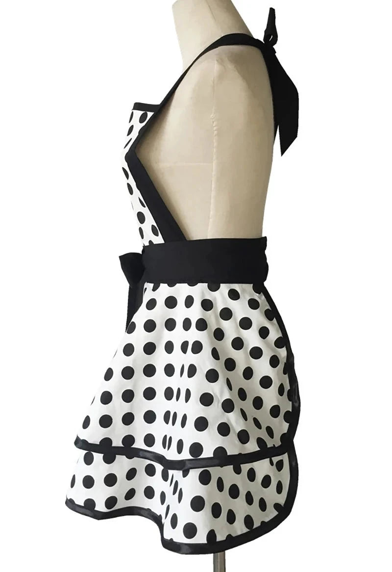 Tablier sans manches en coton