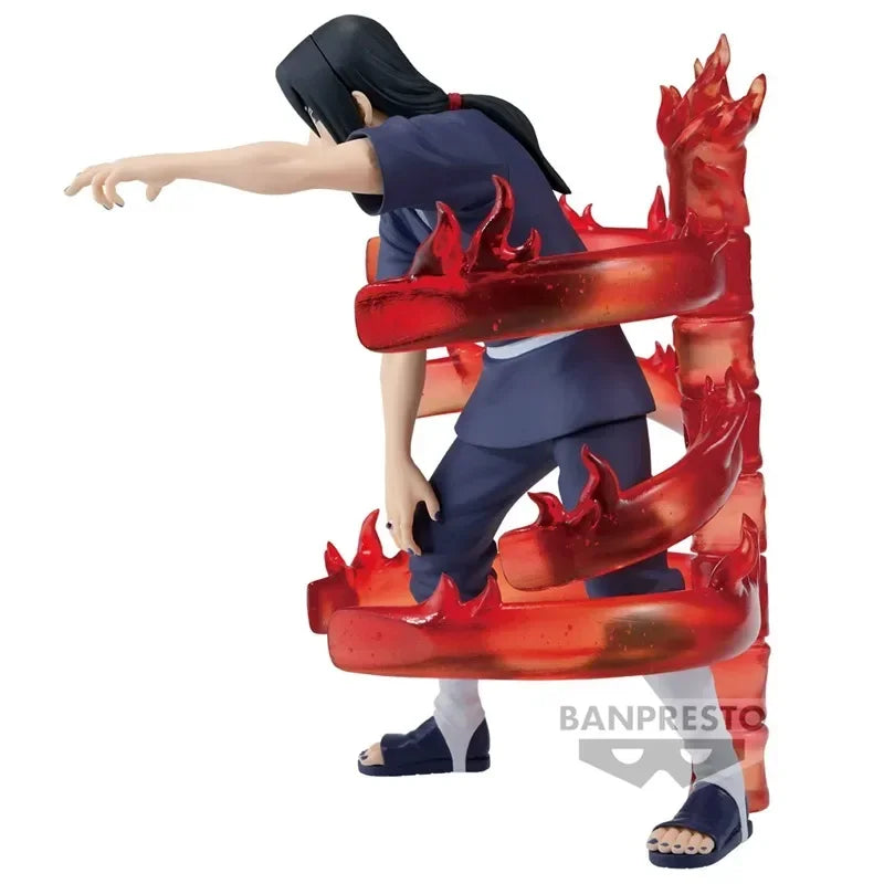 Bandai Figurine Action Itachi Uchiha PVC 14 cm Modèle de Collection