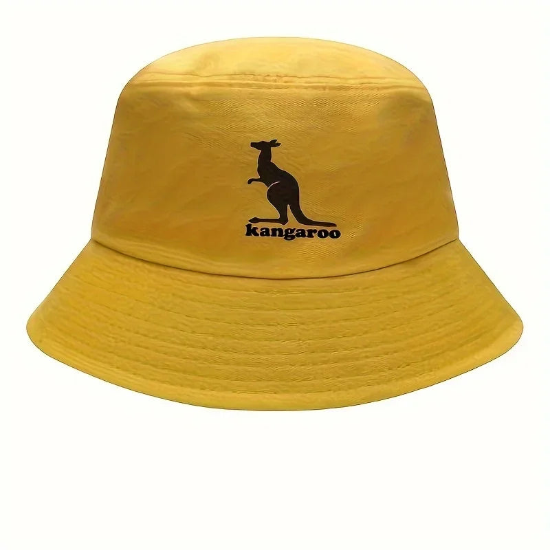 Kangaroo Chapeau Imprimé Animal En Coton Respirant