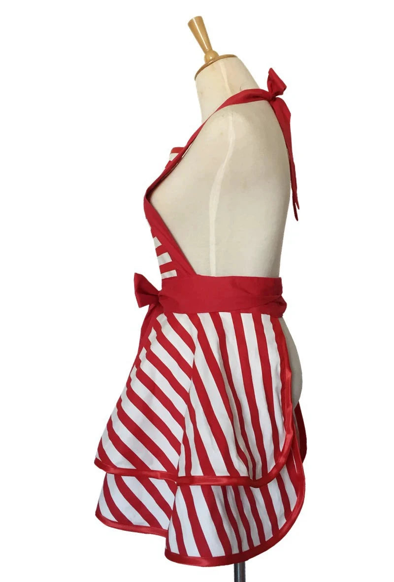 Tablier sans manches en coton