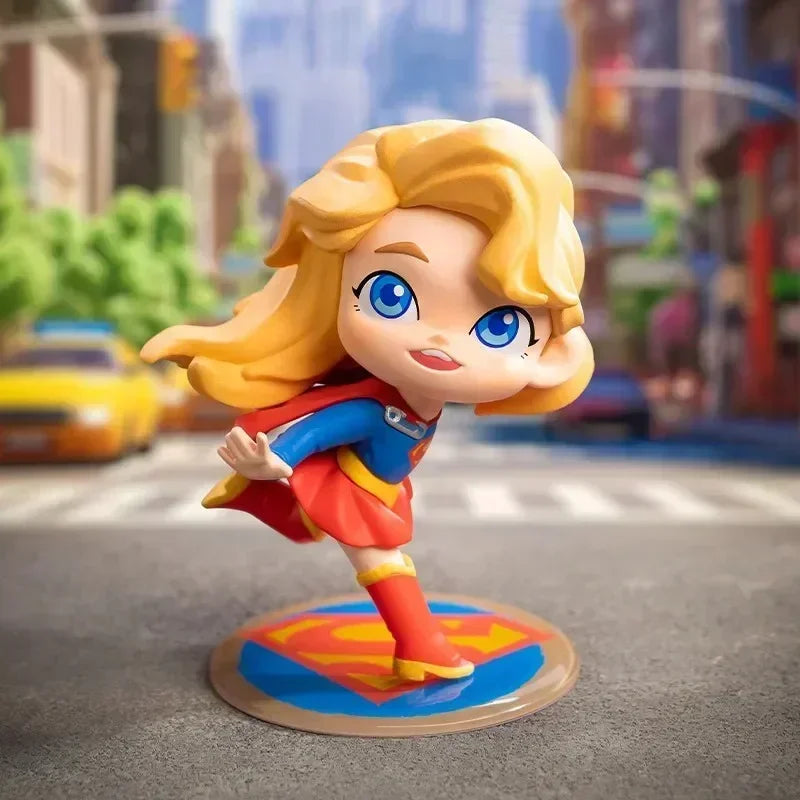 Pop Mart Figurine DC Justice League Enfance PVC Multicolore