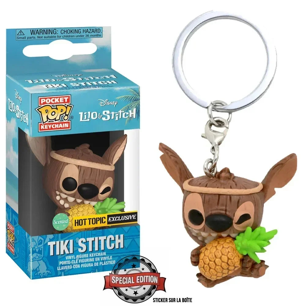 FUNKO POP Disney HULA STITCH ELVIS SLEEPING STITCH dans la baignoire été STITCH porte-clés jouet TIKI STITCH LILO SCRUMP porte-clés jouets by LSDLBoutique.ch