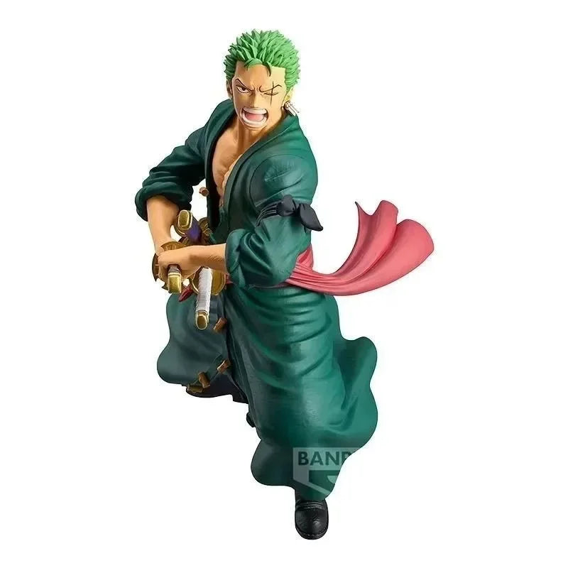 Bandai Figurine Grandista Zoro PVC Vert 22 Cm One Piece