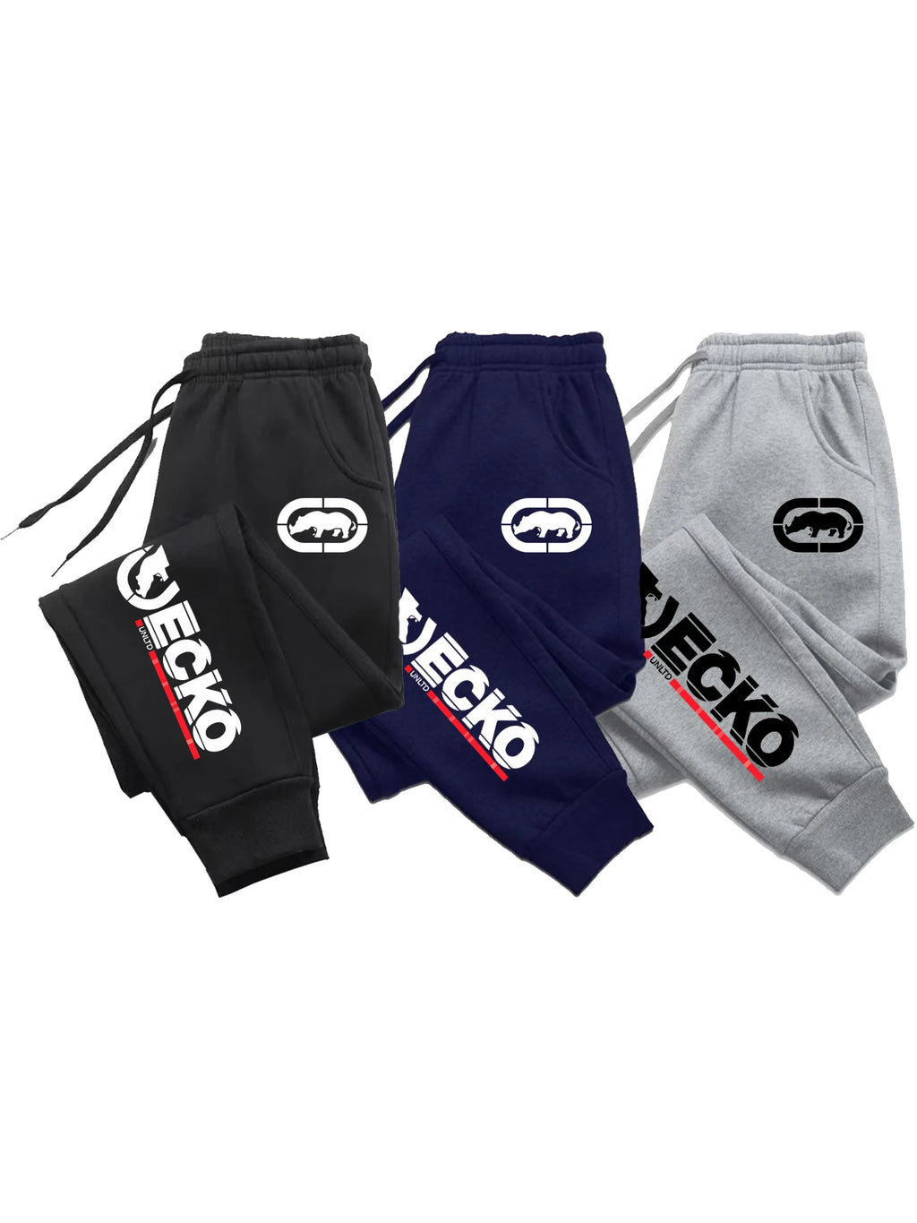 Ensemble Survêtement Homme 3 Pièces Pantalons Jogging Unis