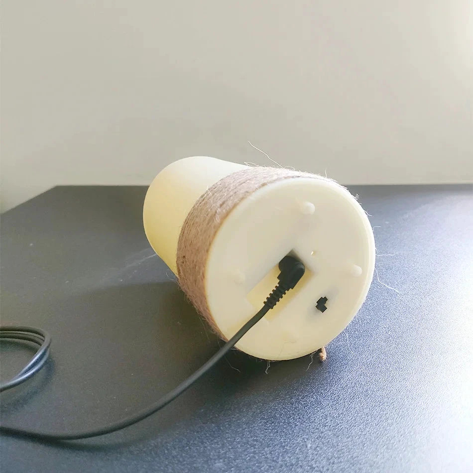 Bougies LED Sans Flamme USB Télécommande Ensemble 3 Pièces