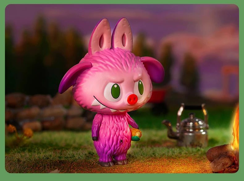 Pop Mart Labubu Brown Monster Figurine Blind Box
