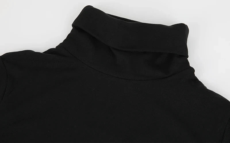 Les Secrets de Léa – Bodysuit thermique col roulé en viscose et spandex – Whitney