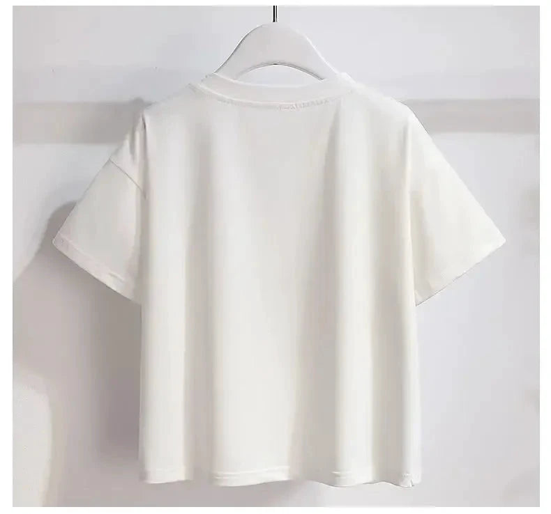 Ensemble cosplay Kuromi enfant – T-shirt et jupe violette