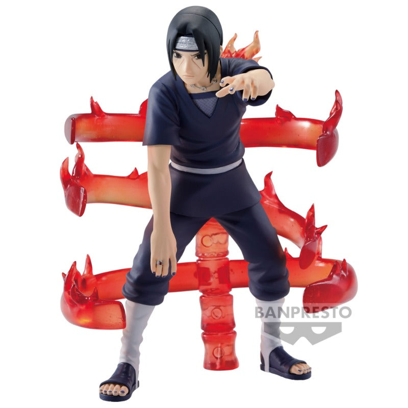 Bandai Figurine Action Itachi Uchiha PVC 14 cm Modèle de Collection
