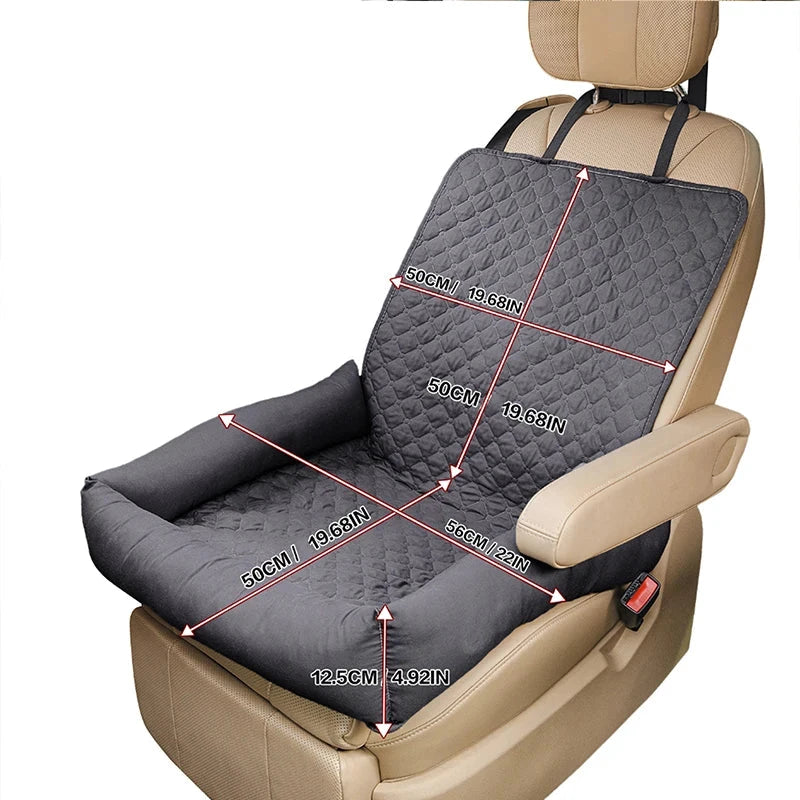 Housse De Siège Auto Imperméable Gris Nylon Anti Salissure