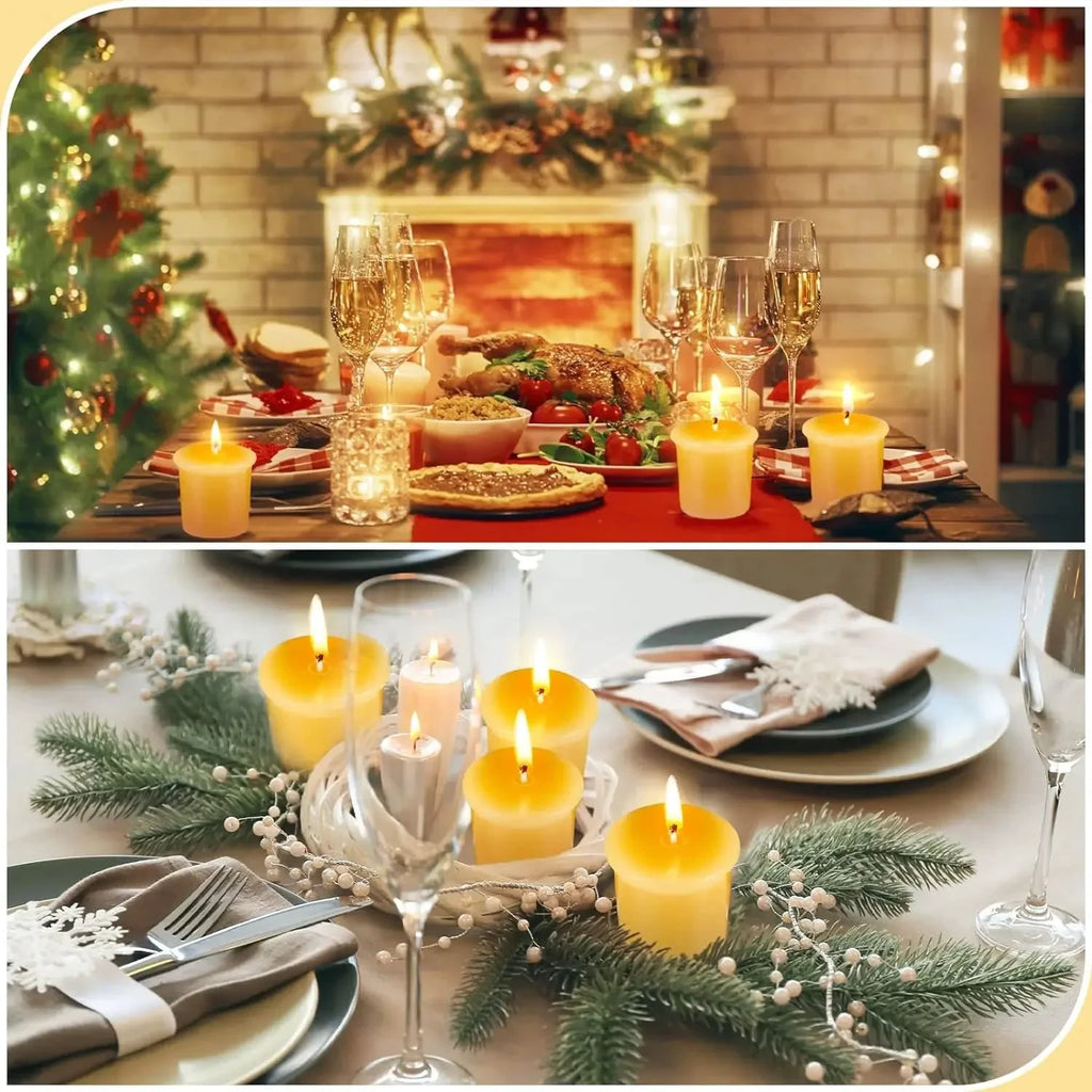 Bougie Chauffe Plat Cire Abeille Faite Main Sans Fumée