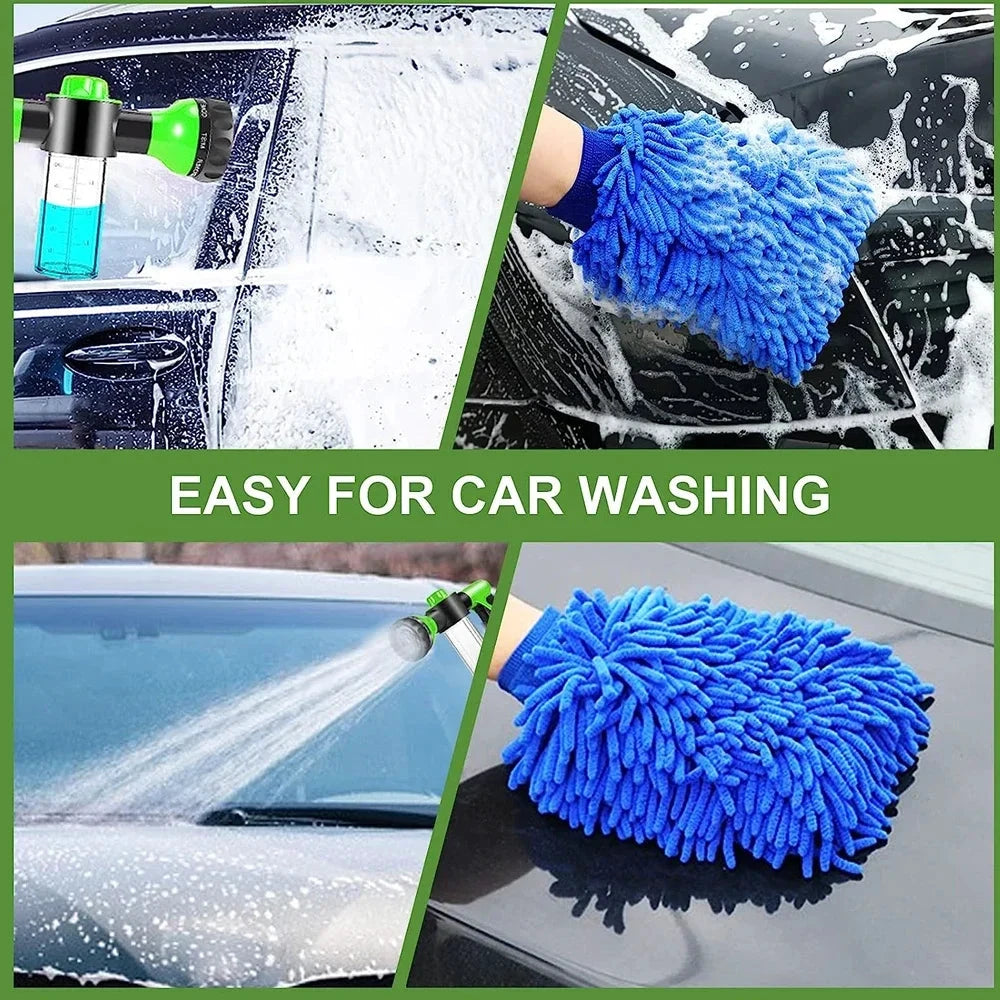 Pulvérisateur De Douche Pour Animaux De Compagnie 8 En 1 Avec Buse Mousse Tuyau Haute Pression Pour Jardin Voiture Et Bain by LSDLBoutique.ch