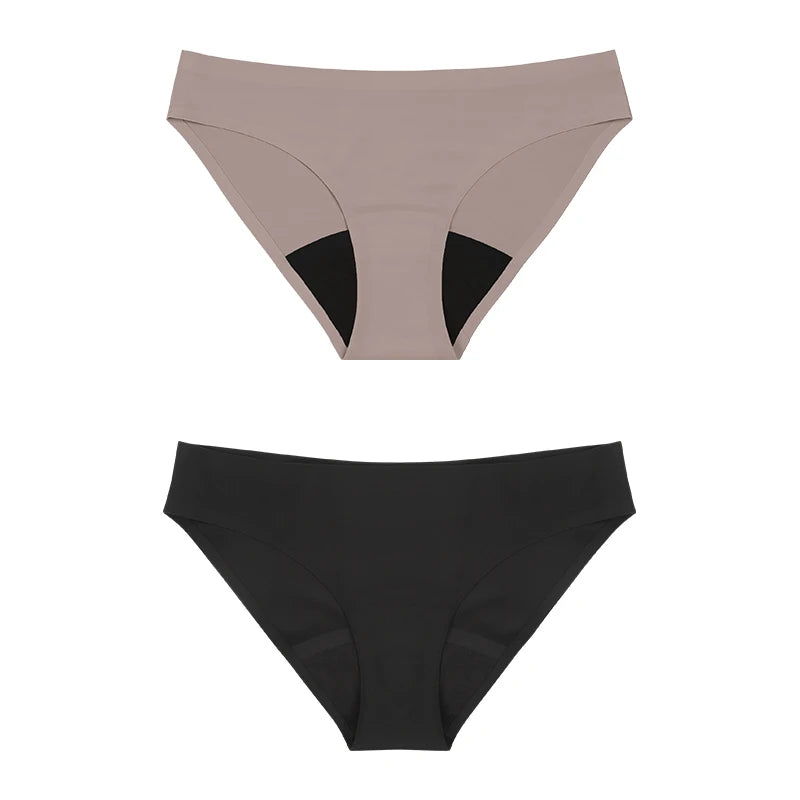 YMQJ Culotte Menstruelle Léopard Respirante Étanche 4 Couches