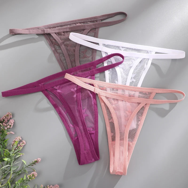 All Of Me Ensemble Lingerie 4 Pièces Dentelle Papillon