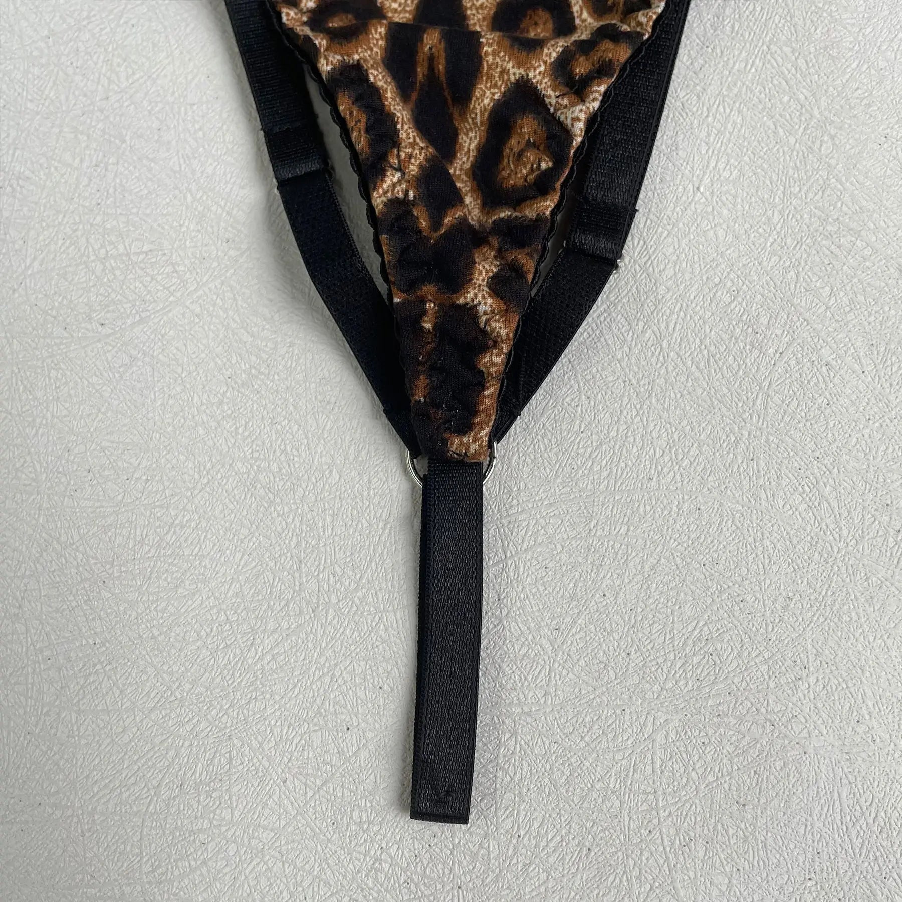 Ellolace Lingerie Satin Fin Dentelle Rouge 5Pièces