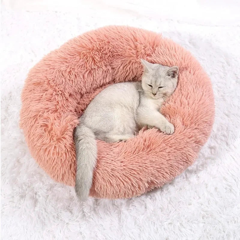 NONEN Lit Rond Pour Animaux Peluche Six Tailles 40 à 90 cm
