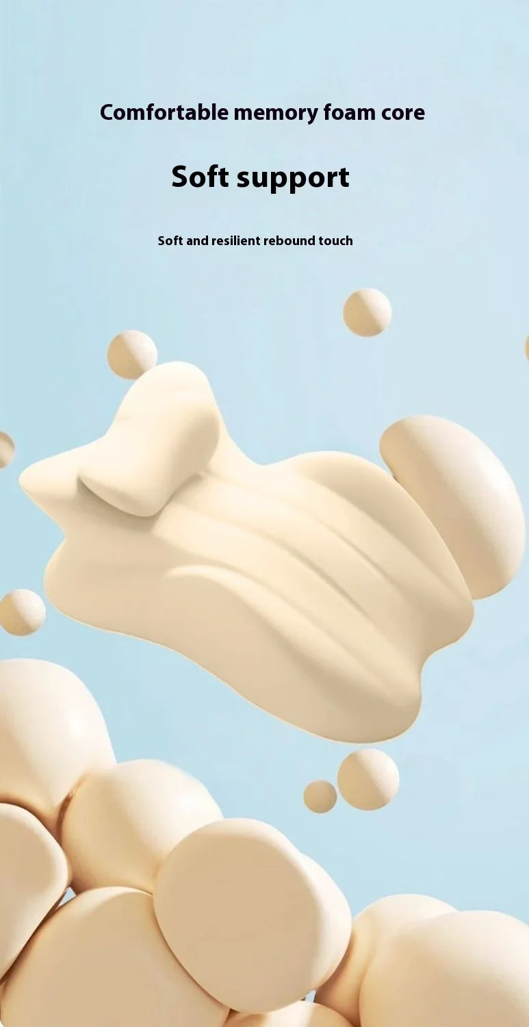 Oreiller Multifonction Mémoire De Forme Gris Chevet