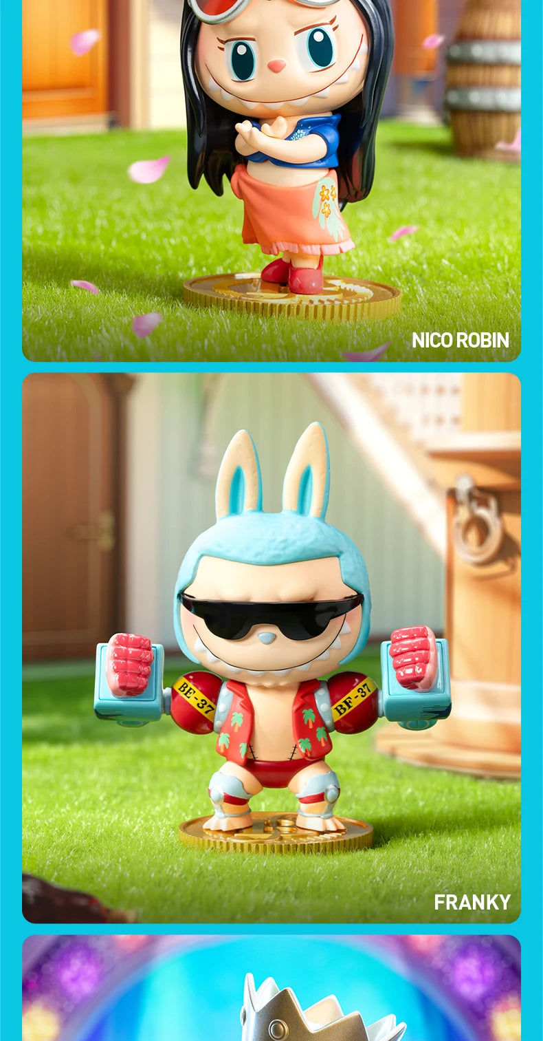 POP MART THE MONSTERS X une pièce série boîte aveugle jouets Kawaii Anime figurine Surprise boîte mystère poupées filles cadeau by LSDLBoutique.ch