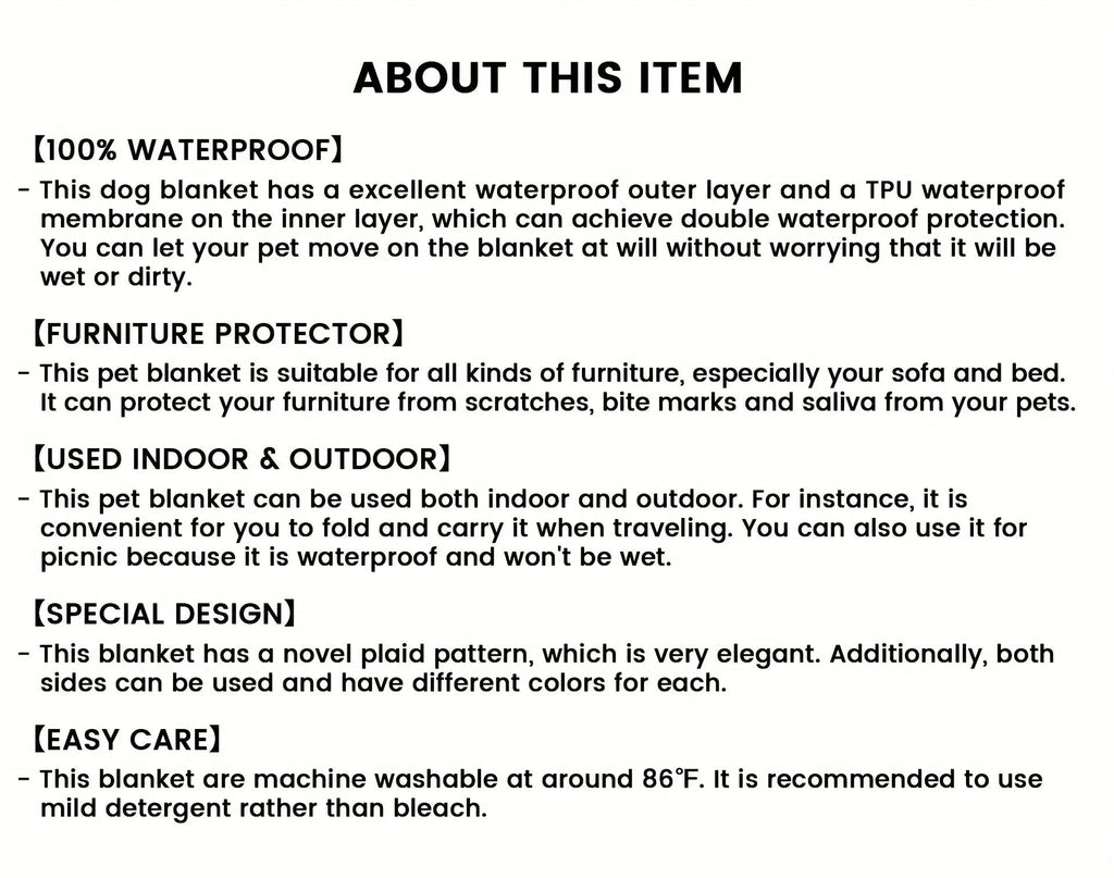 Housse De Lit Chien Anti-Fuite Antidérapante Imperméable Gris