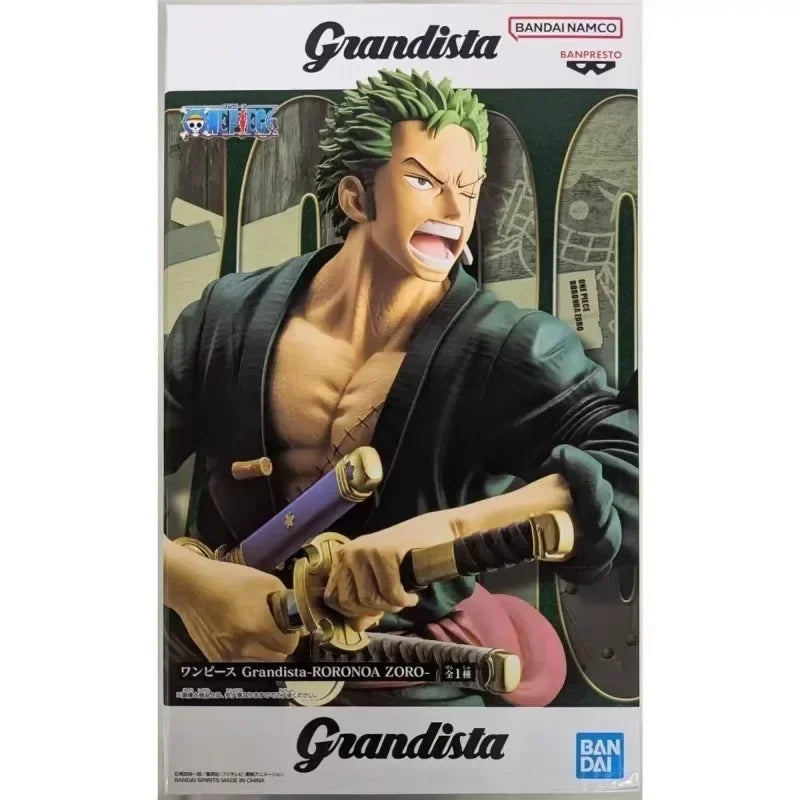 Bandai Figurine Grandista Zoro PVC Vert 22 Cm One Piece